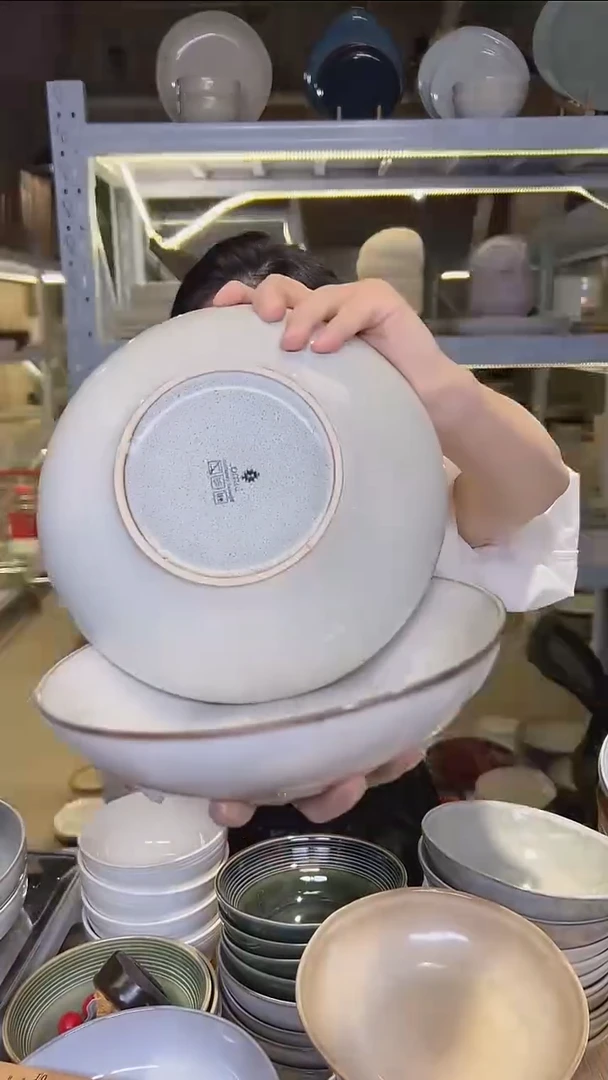 瓷253外贸尾货高温釉下彩陶瓷餐具默认微瑕
