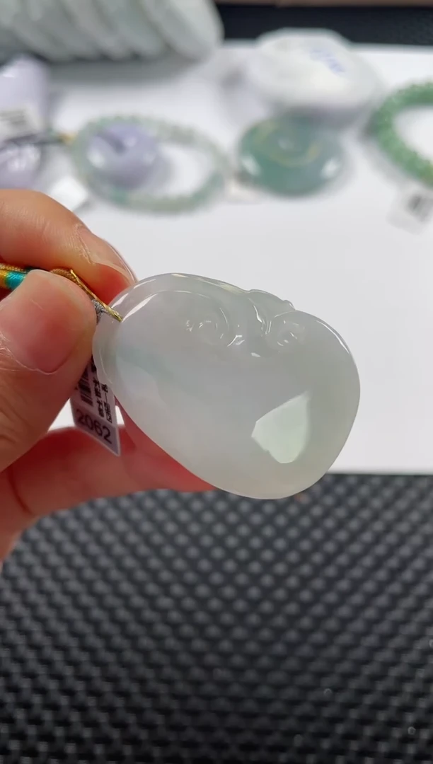 颈饰未镶嵌翡翠基地发货H 1574 如意