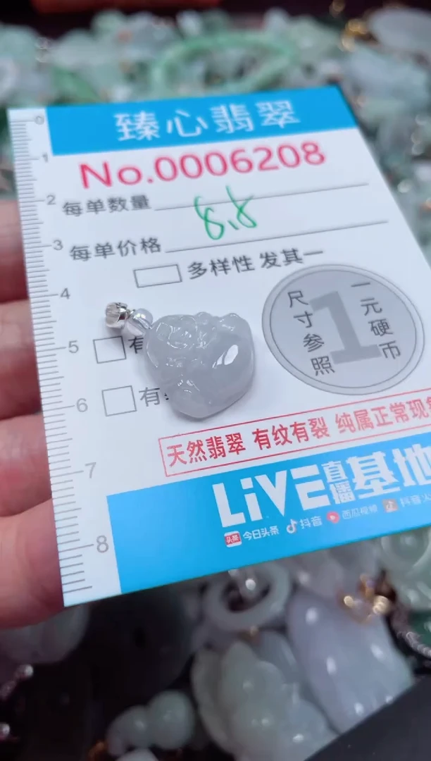 颈饰未镶嵌翡翠6208