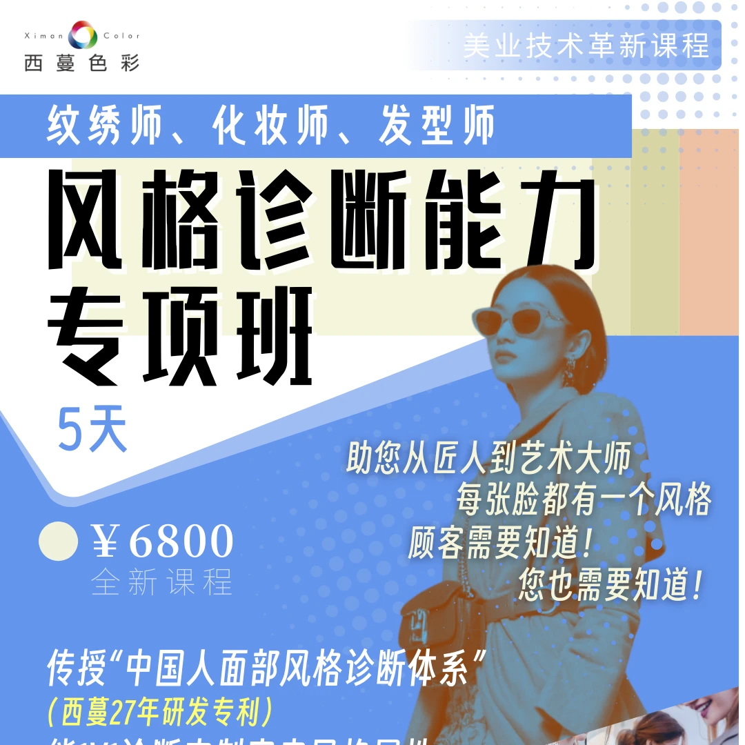 面部风格诊断能力专项班