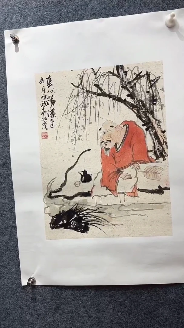 国画李少波/国画/花鸟