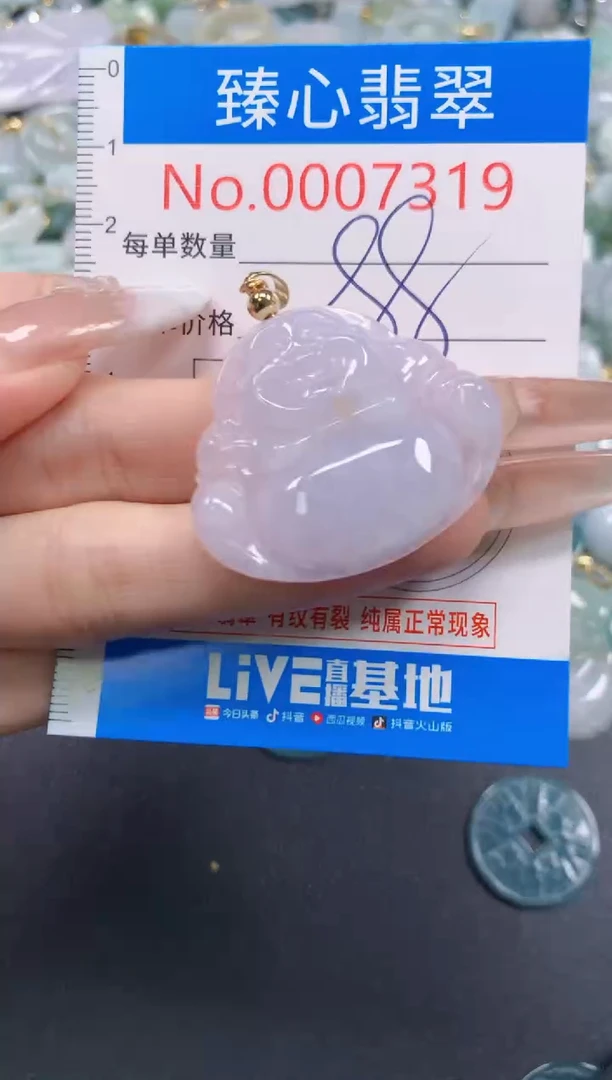 吊坠(不含链)未镶嵌翡翠7319