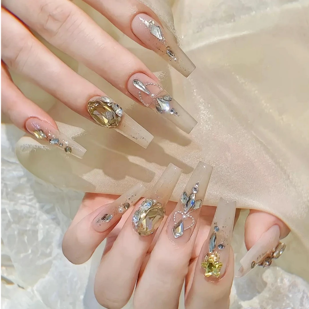 日常通勤纯手工穿戴甲 2单包邮