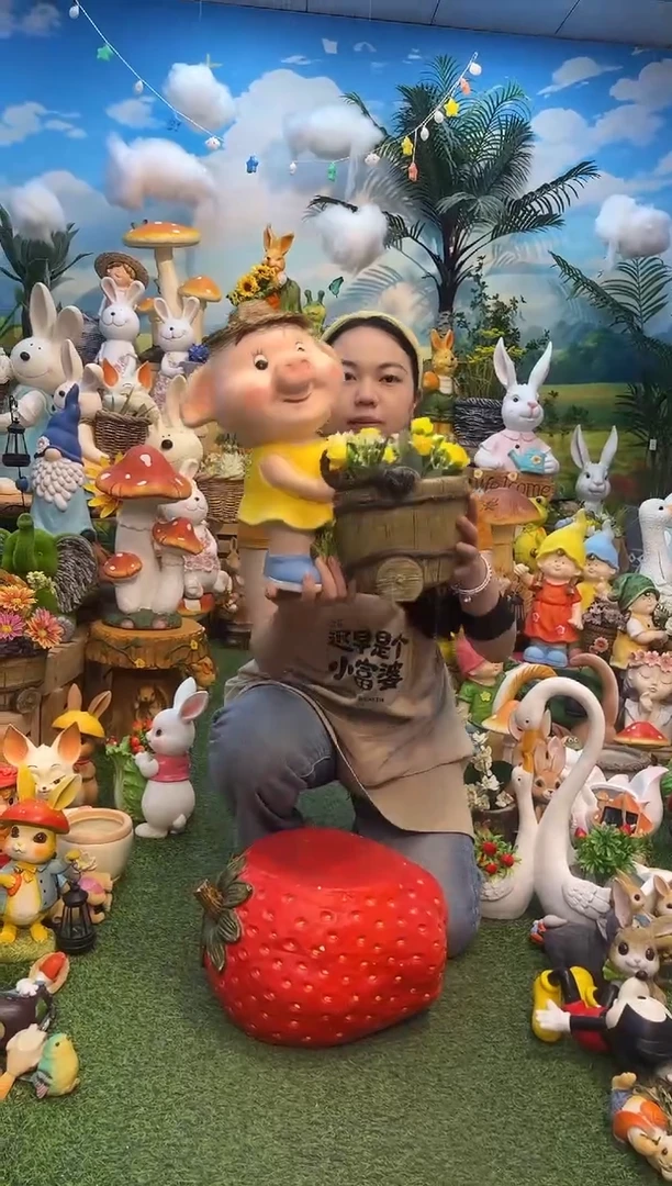 花园庭院户外摆件&00&