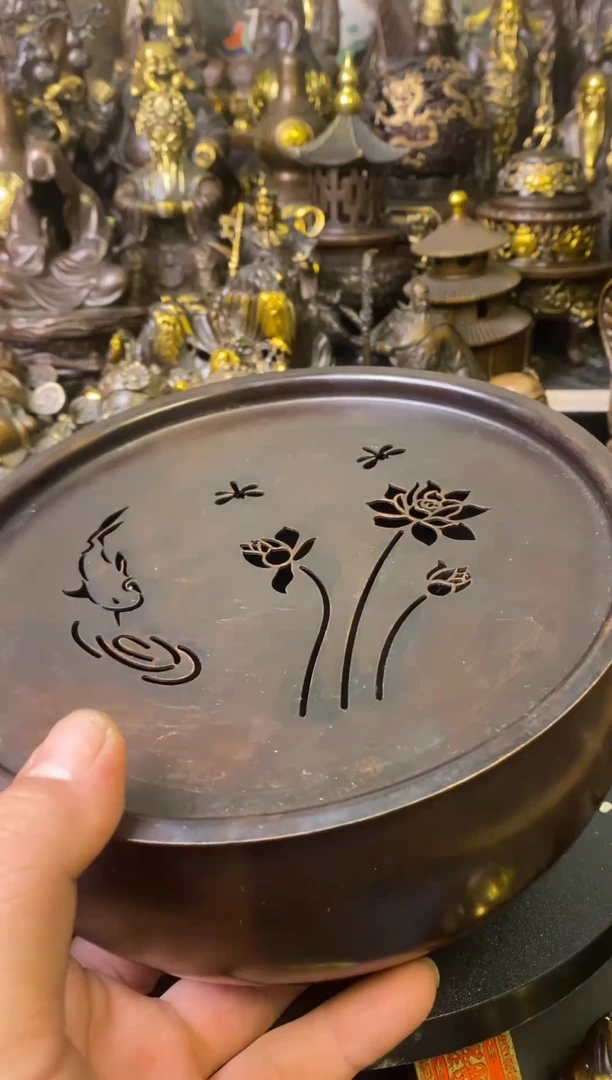 文玩铜器摆件8888