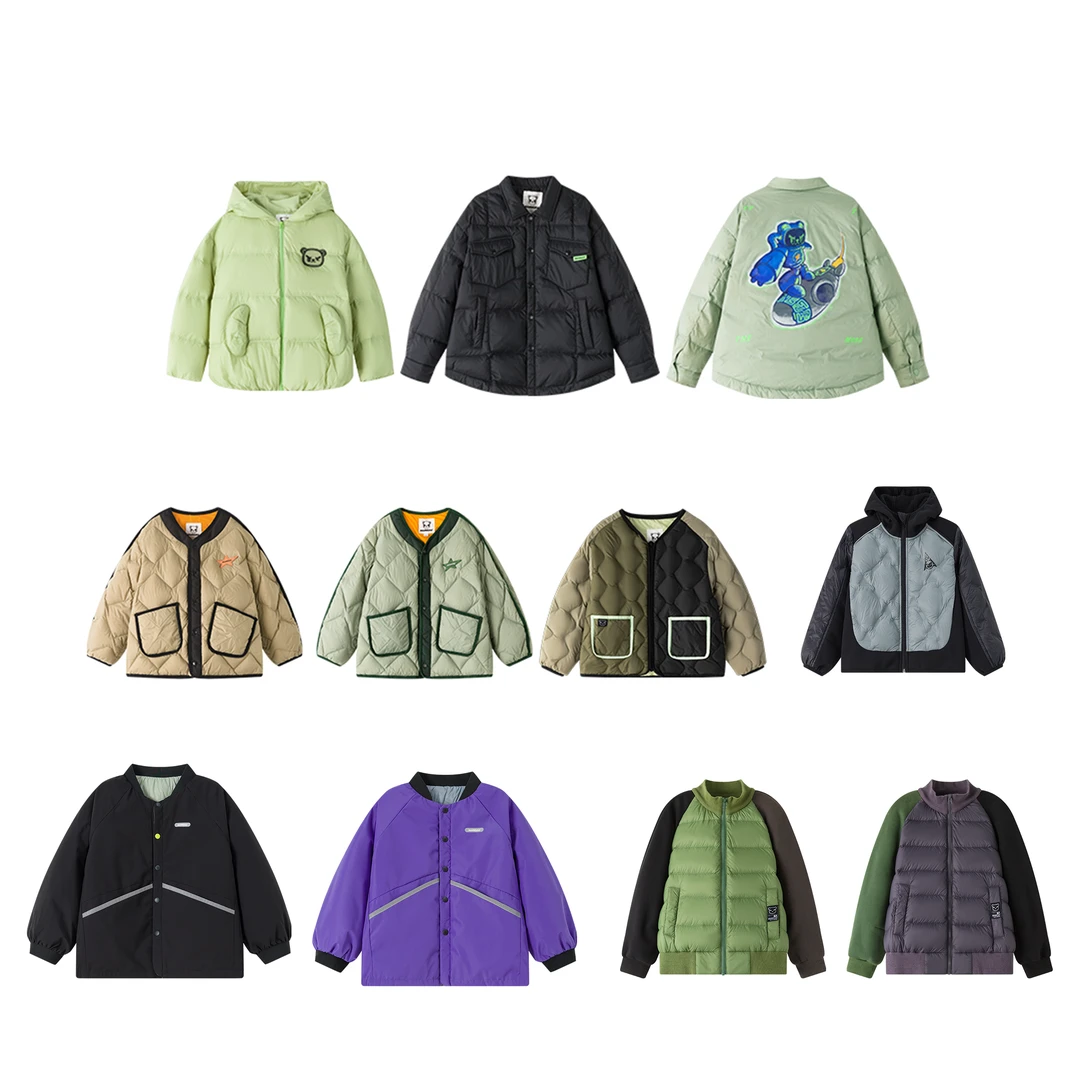 【先选尺码 后选颜色】漫画家薄羽绒服合集