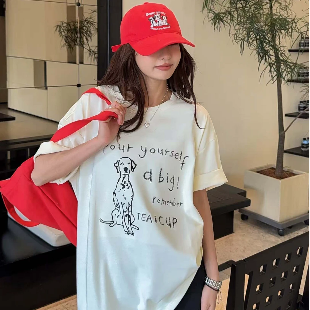 露迪尚品T253051-061-067-069女夏圆领棉质休闲上衣时尚短袖T恤