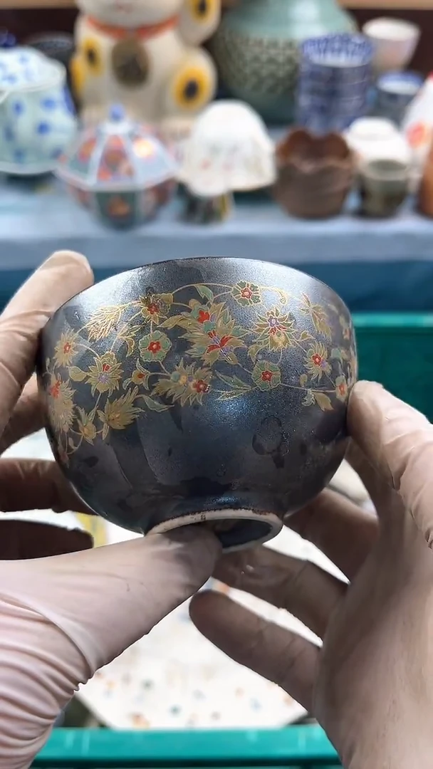 瓷片英歌瓷器满19.9包邮