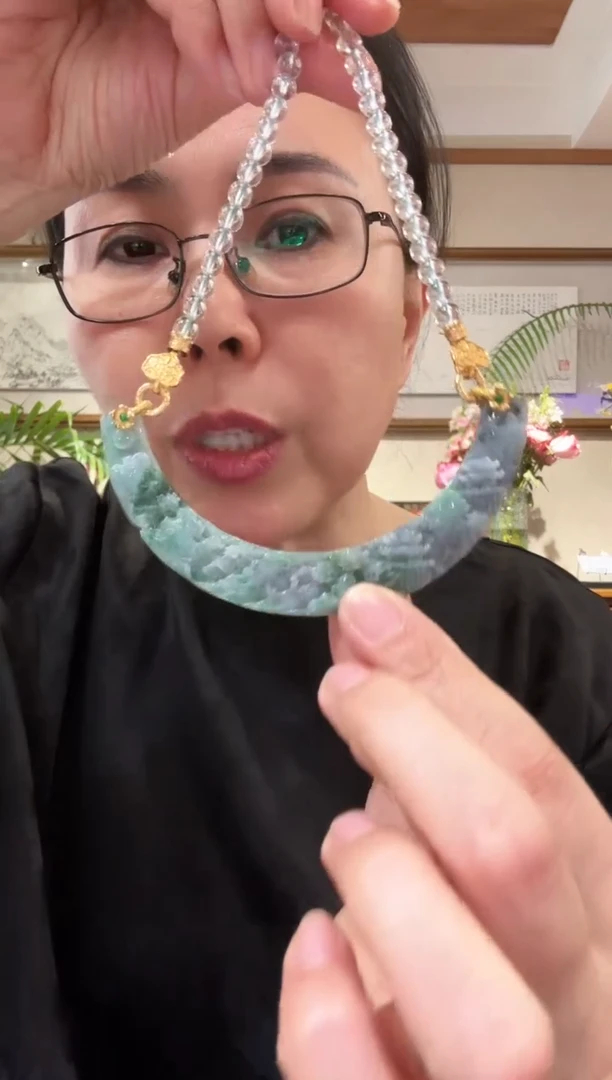 【闪购商品】翡翠颈饰未镶嵌国风