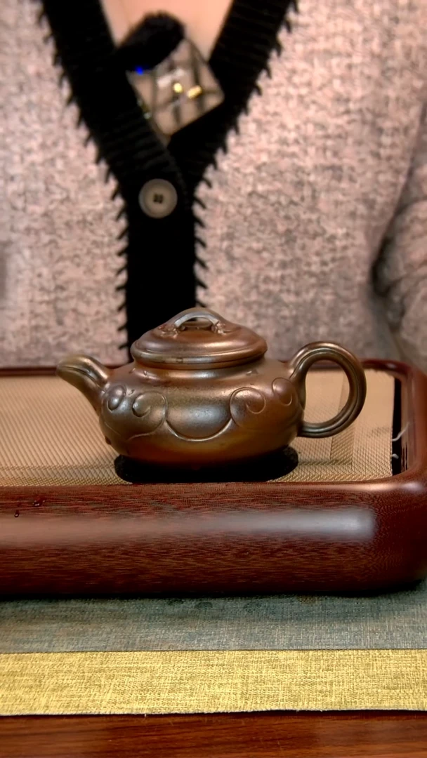 茶壶紫砂徐记福康 原矿紫砂 20