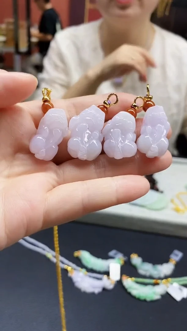 颈饰未镶嵌翡翠翡翠吊坠