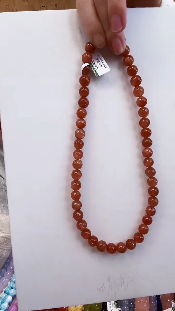 颈饰未镶嵌水晶项链约10MM5183