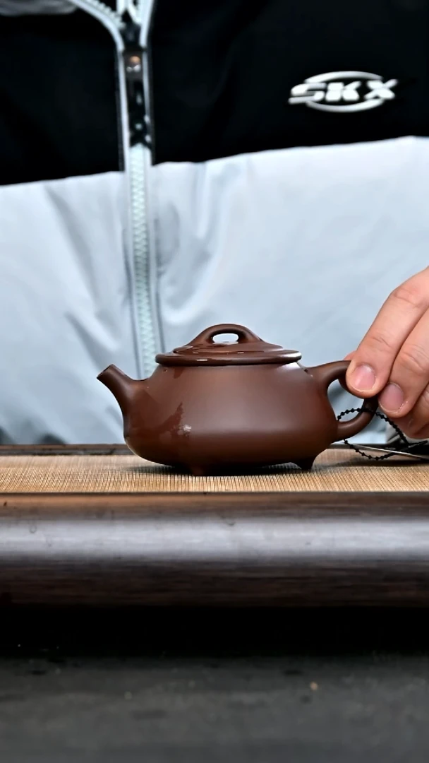 【闪购商品】紫砂茶壶GP16108 足瓢 底槽清