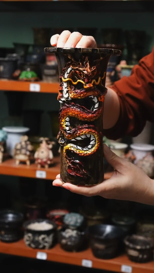 【闪购商品】树脂泰国进口手工盘00001