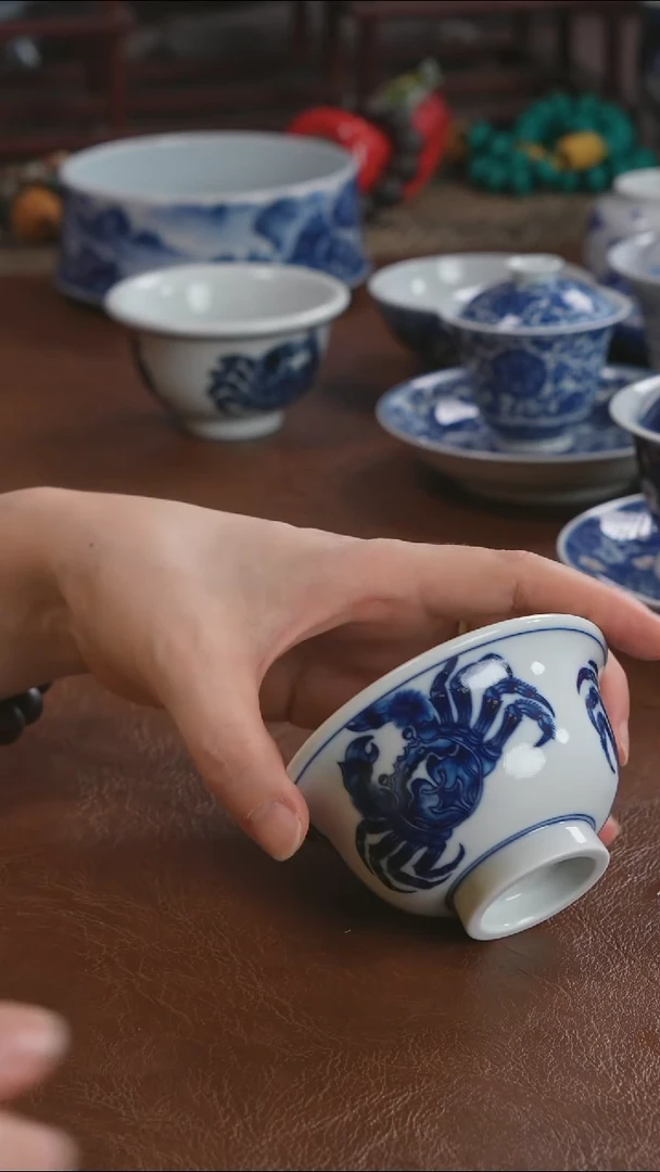 景德镇高端茶器景德镇纯手工手绘高端茶器