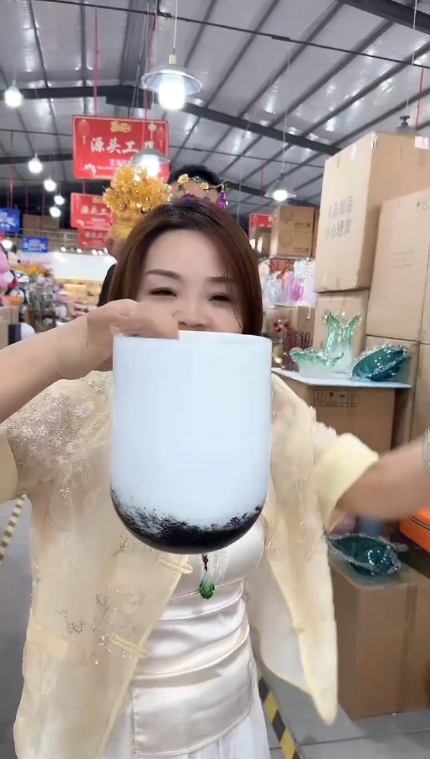 于清花瓶摆件H-早6
