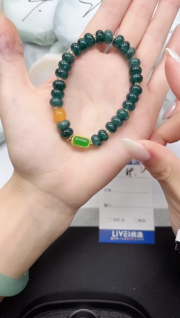 未镶嵌手镯石英质玉69/手串