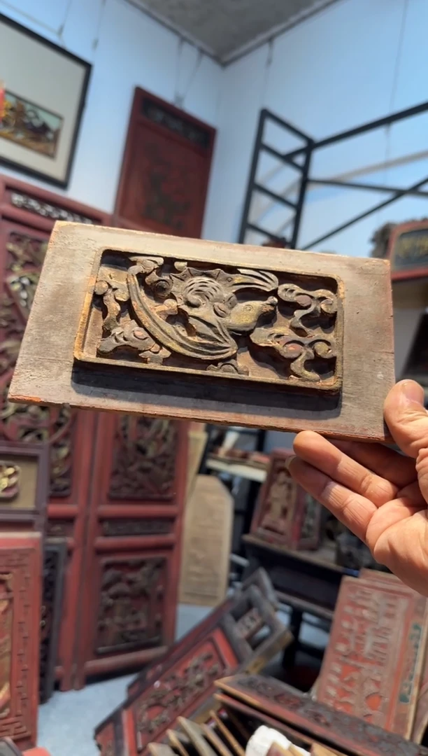 香榧木爵***醺老木雕老物件