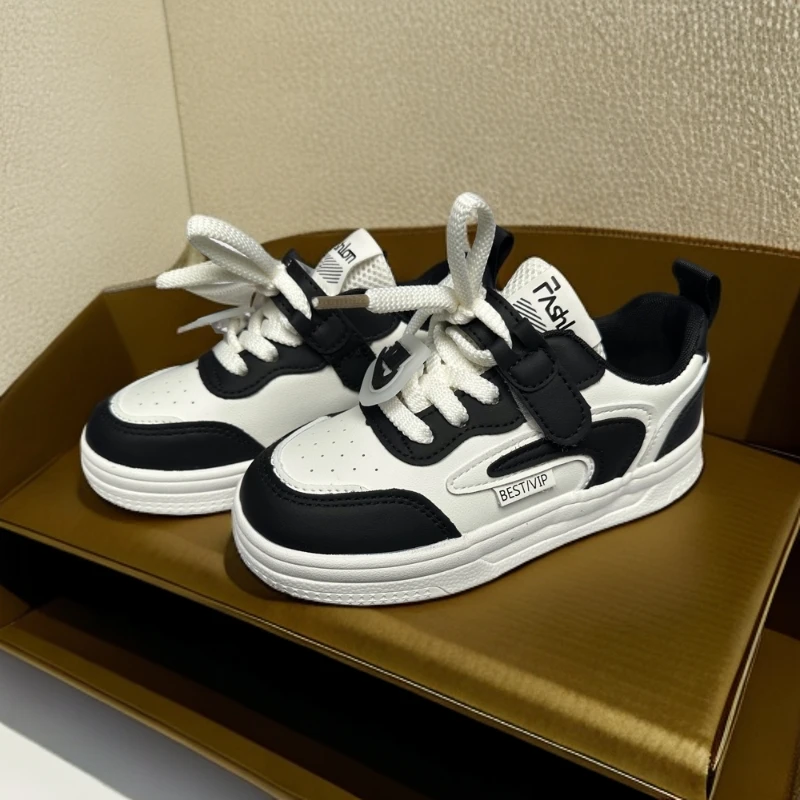 【断码低帮】温州童鞋四季板鞋米黑米棕5079