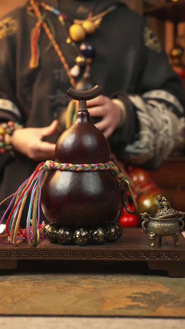 195大漆一物一拍记葫堂出品【不带手串】