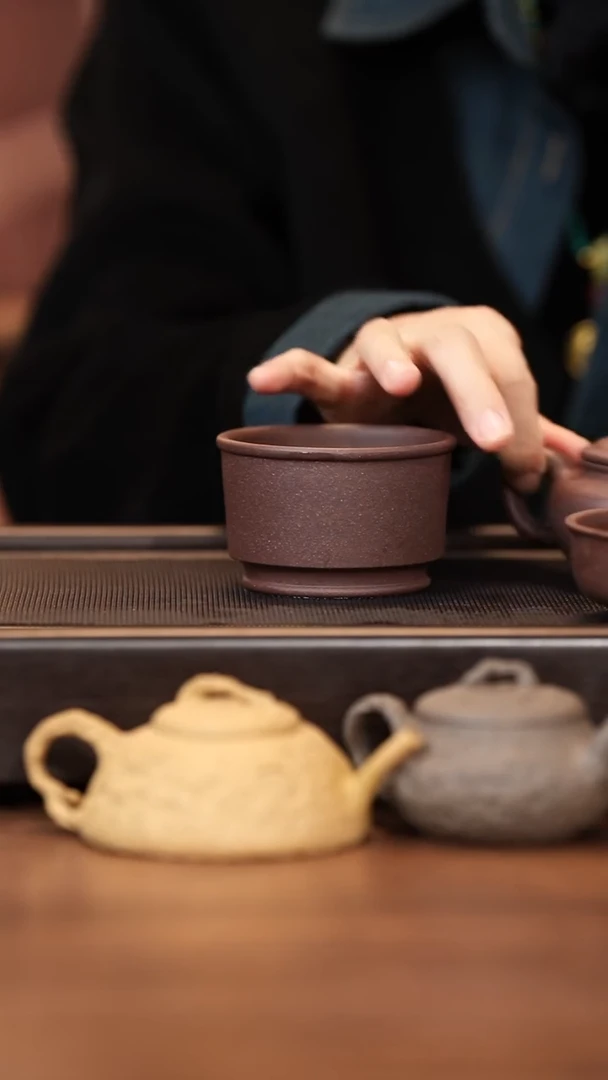 茶壶紫砂月亮紫砂 底槽清 马蹄杯