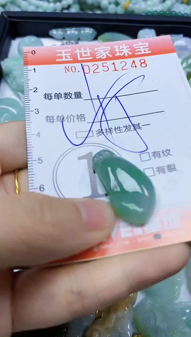 翡翠未镶嵌颈饰闪购0251248多样性发其一