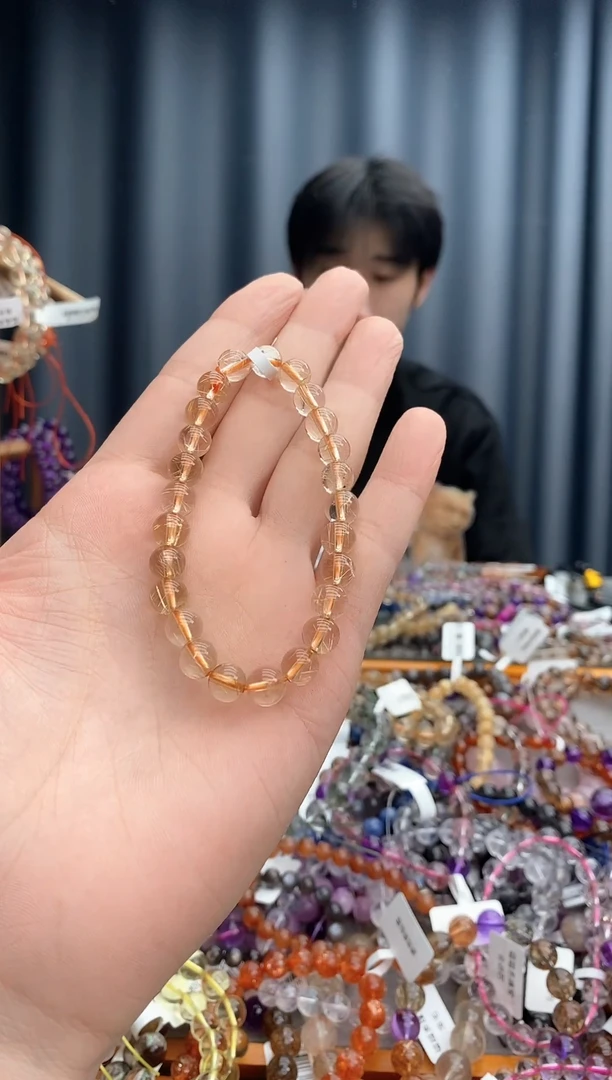 【闪购商品】水晶手链未镶嵌金发