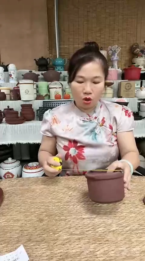 大瑕疵磕到紫砂炖盅