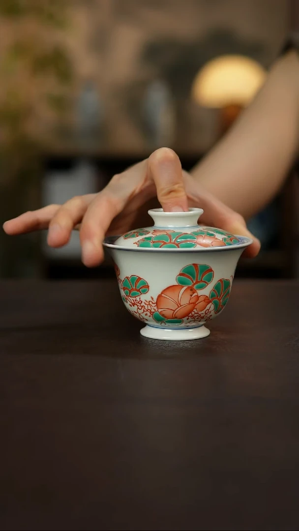 杯景德镇陶瓷杯碗柴烧多人