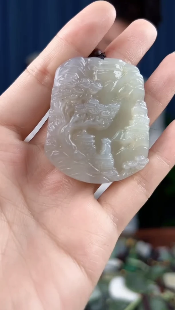未镶嵌和田玉挂件拍一发一，多样性发货