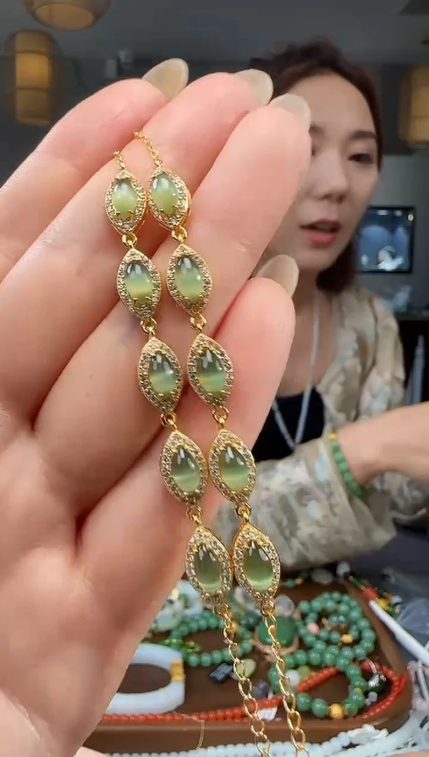 手链银S925镶嵌和田玉多样性发货 拍一发一