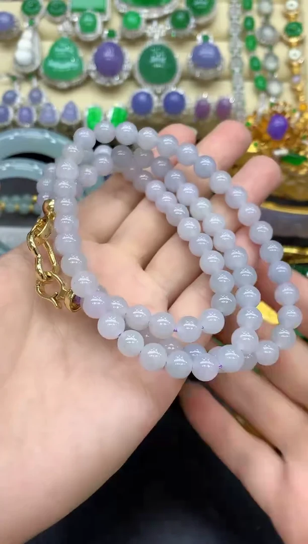 颈饰未镶嵌翡翠45-中国好珍宝
