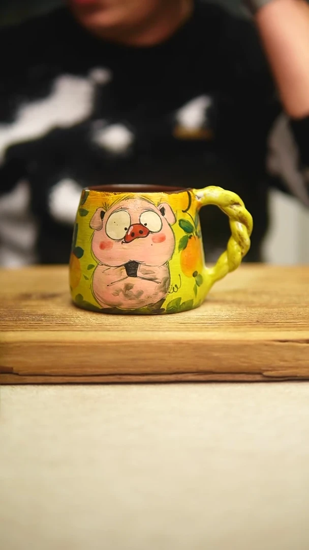 @@陶园瓷舍@@纯手工手绘@高温釉下彩