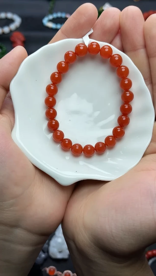 未镶嵌手串南红玛瑙南红手串06