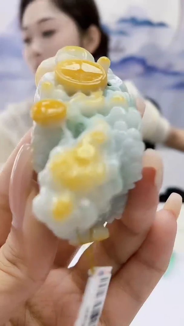 定制翡翠未镶嵌3099xx-毛货挂件120