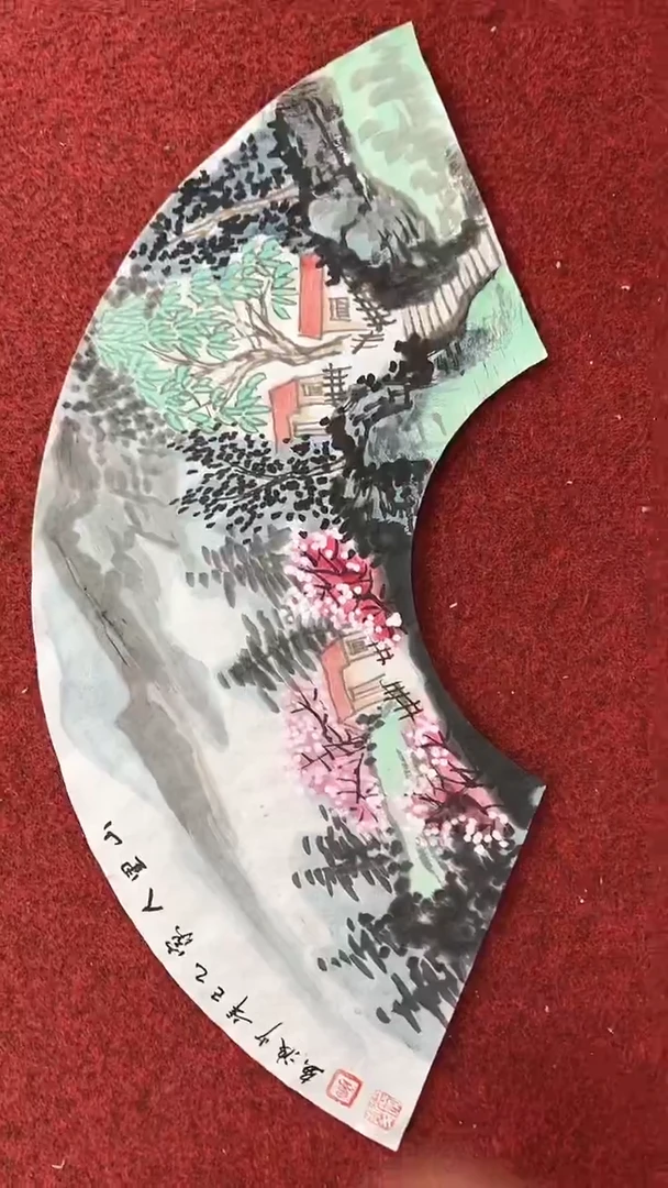 国画卢少波/国画/花鸟