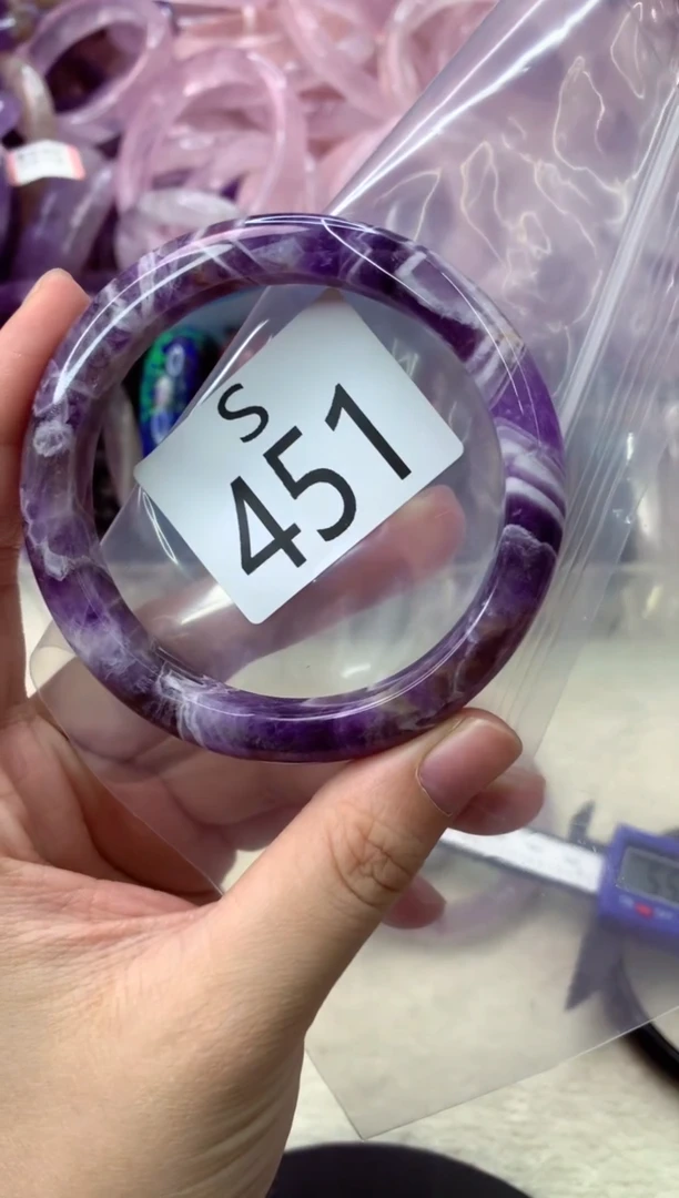未镶嵌手镯水晶S451-58