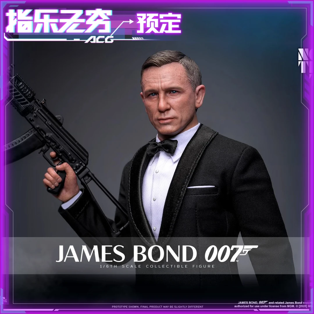 全款预售 HOTTOYS HT 007 无暇赴死 詹姆斯 邦德 可动手办