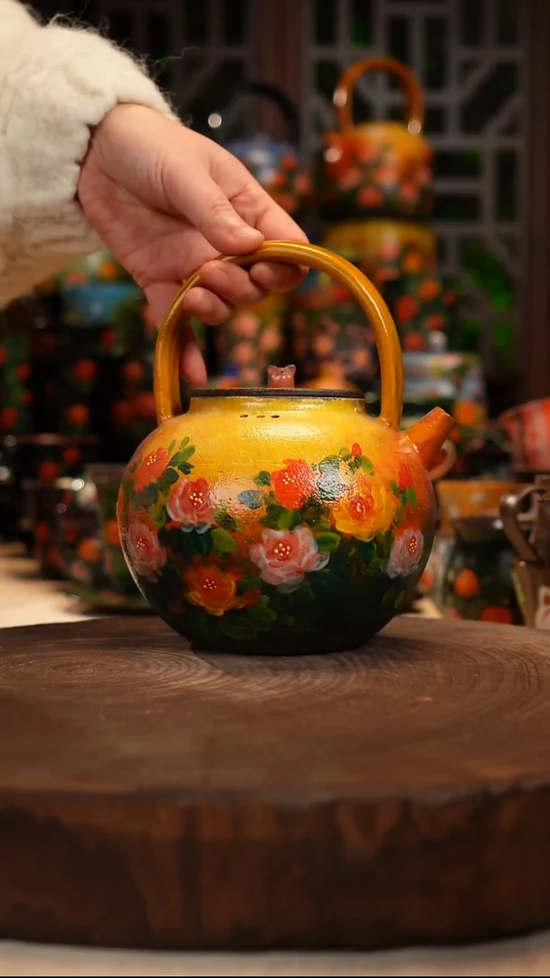 油画 手绘 釉下彩