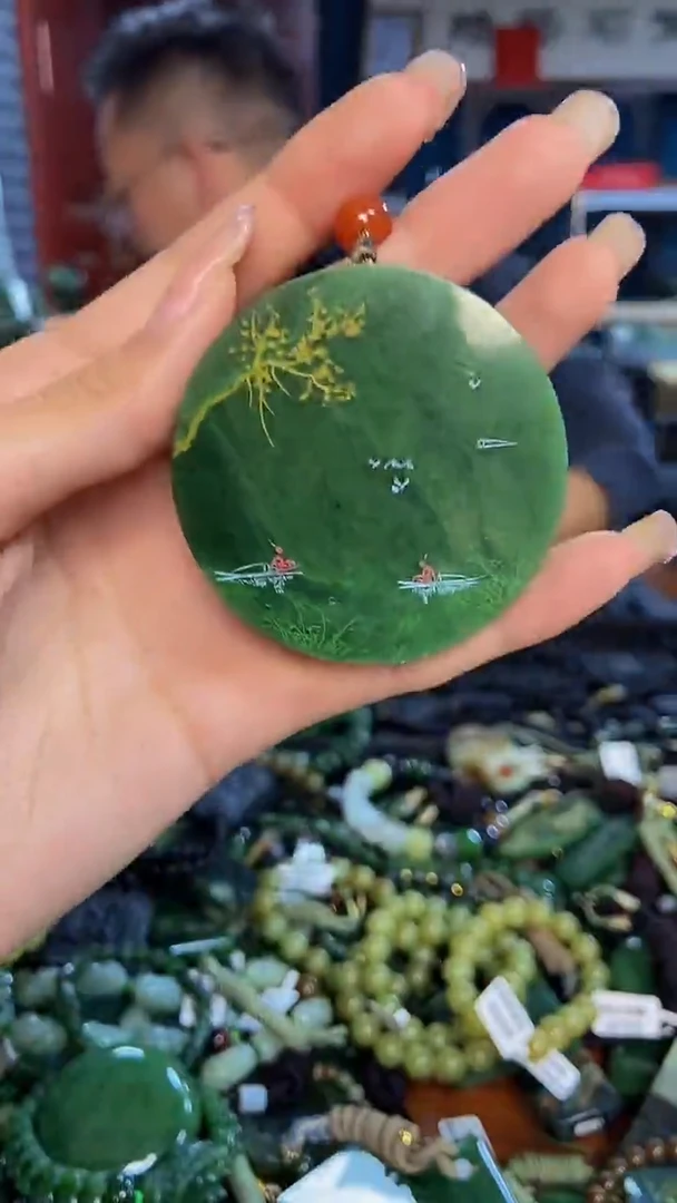 未镶嵌和田玉挂件1