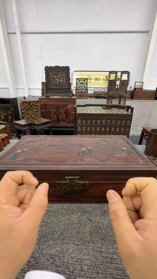 木草**啵文房盒（古今木器）