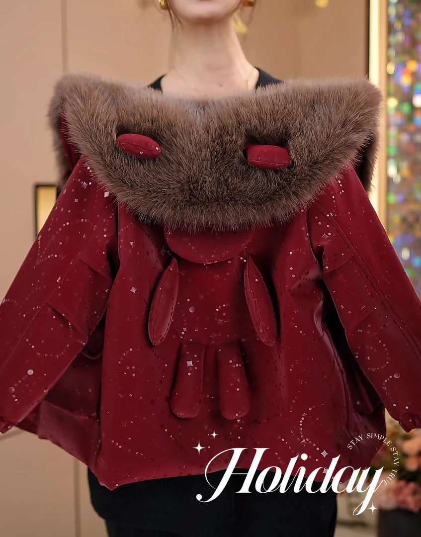 女童冬装外套韩版2024新款洋气加厚上衣