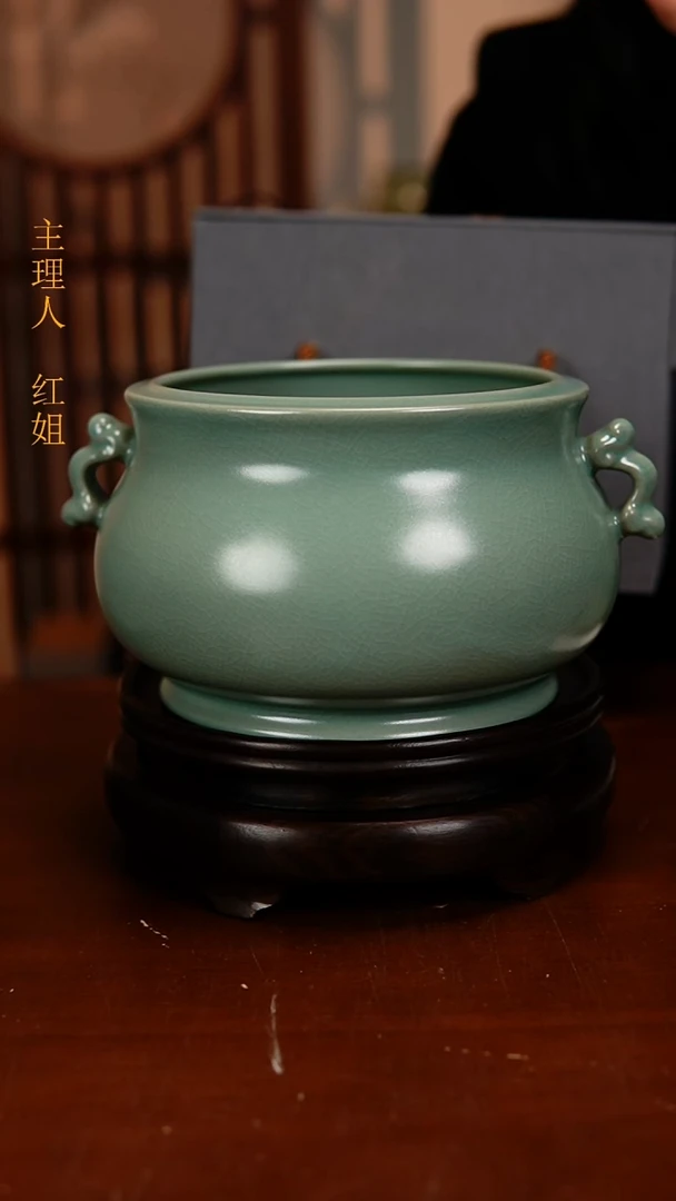 瓷片原产地原矿釉汝瓷