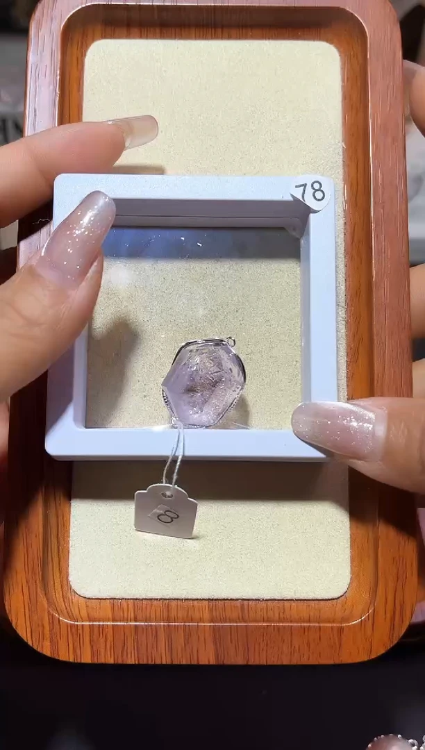 【闪购商品】水晶颈饰银S925镶嵌定制