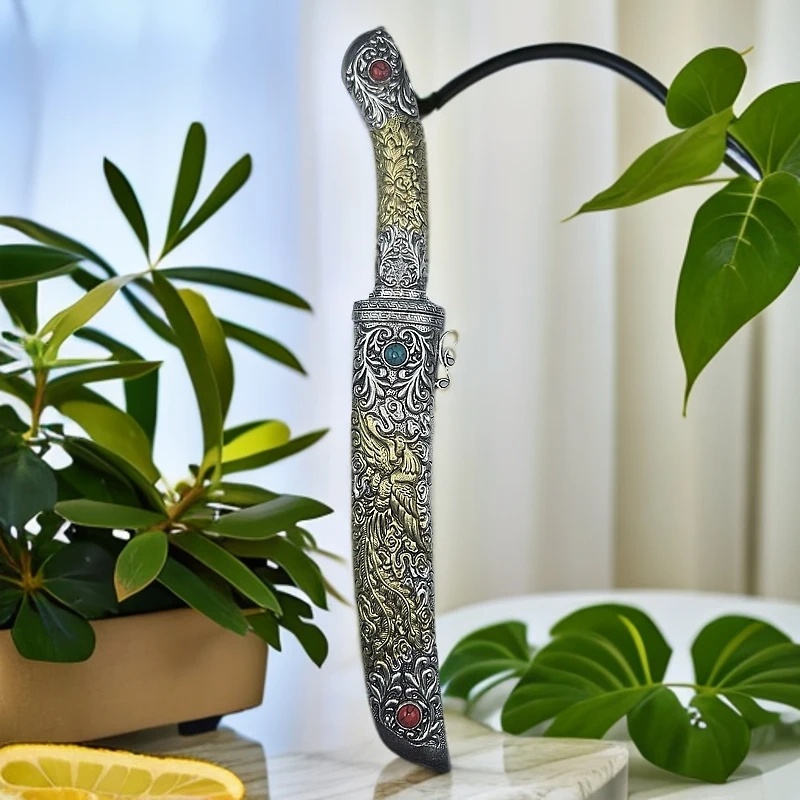 藏刀鸟头水果刀纯手工锻打