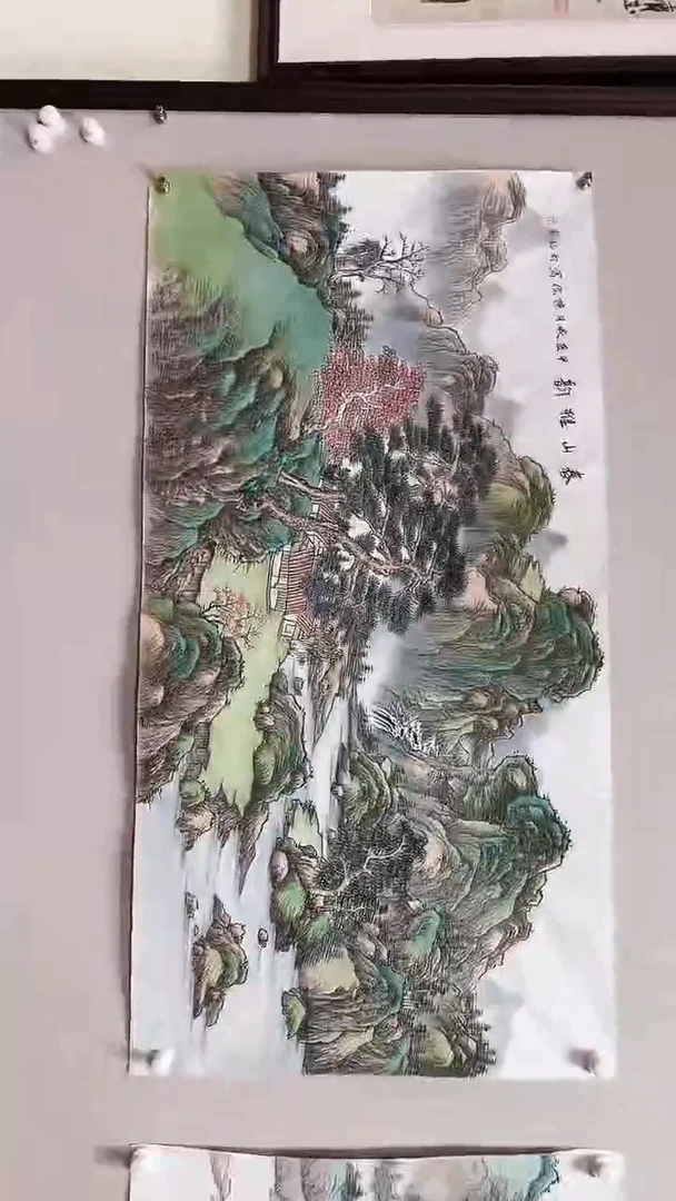 国画伴手礼-8平尺-手绘-纸本-国画
