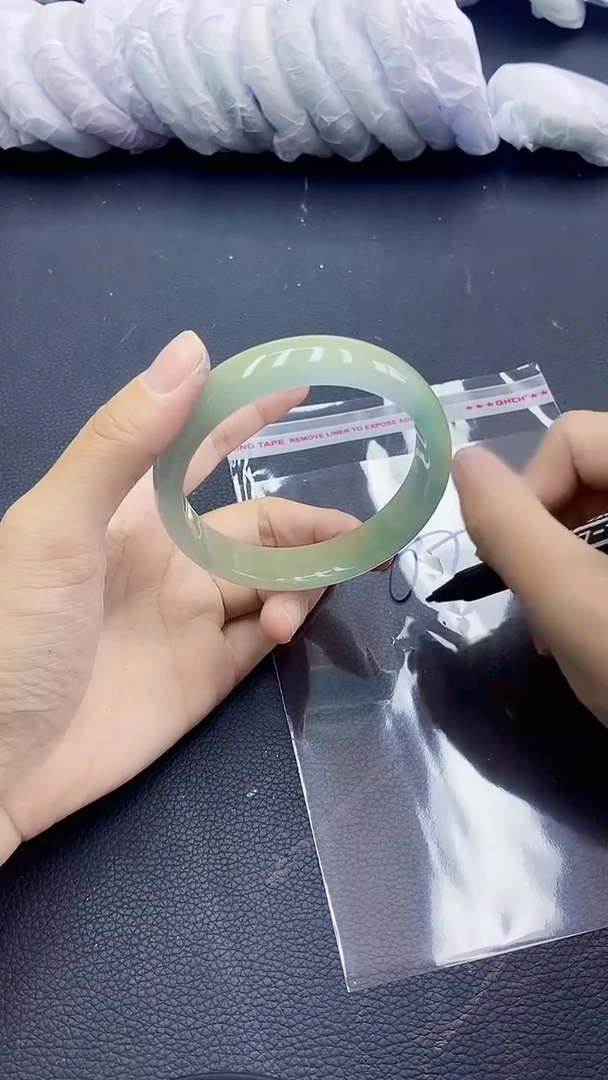 高冰透美人手镯 所见即所得171