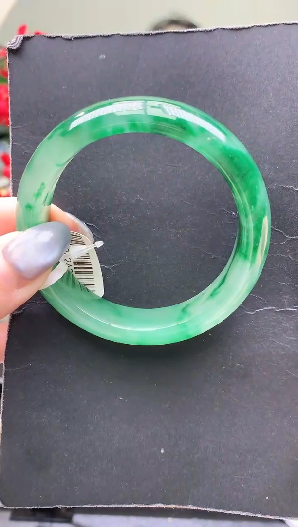 未镶嵌手镯石英质玉序号圈口55