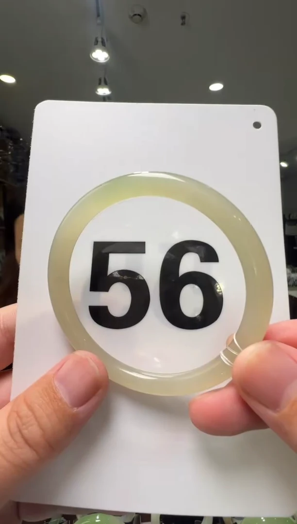 【闪购商品】和田玉手镯未镶嵌56-57圈口翠青手镯