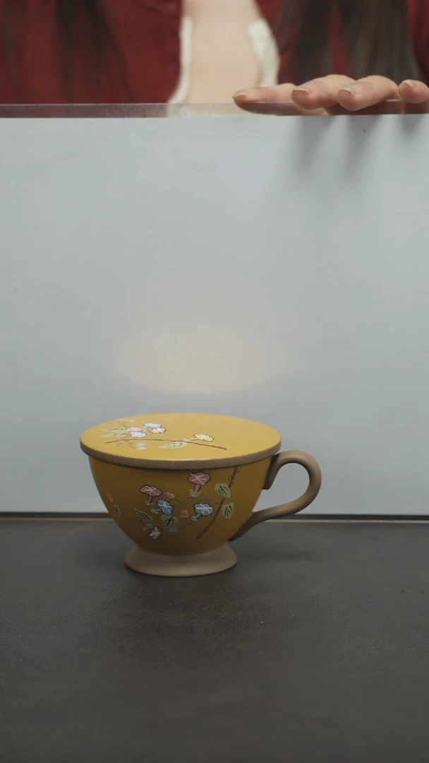 【闪购商品】紫砂茶壶黄金段泥紫砂咖啡杯